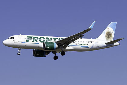 Airbus A320 NEO N366FR operated by Frontier