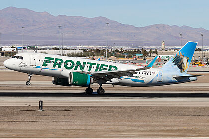 Airbus A320 NEO N378FR operated by Frontier