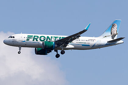 Unknown N386FR operated by Frontier