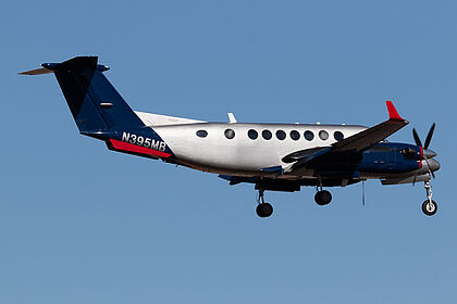 Beech 99 Airliner N395MB operated by Advanced Air