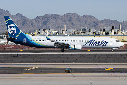 Boeing 737-900 N408AS operated by Alaska