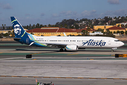 Unknown N413AS operated by Alaska