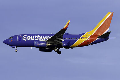 Unknown N443WN operated by Southwest