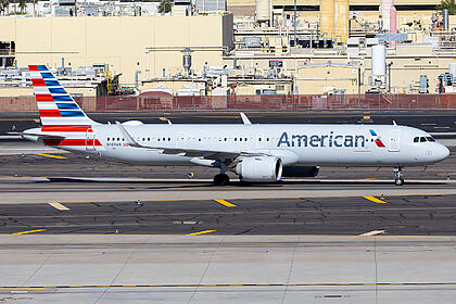 Airbus A321 NEO N469AN operated by American