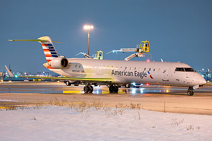 Canadair reg jet 700 N502AE operated by American