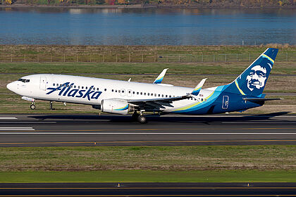 Unknown N558AS operated by Alaska