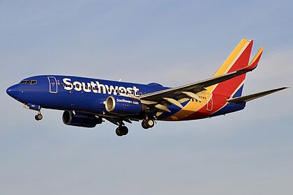 Unknown N567WN operated by Southwest
