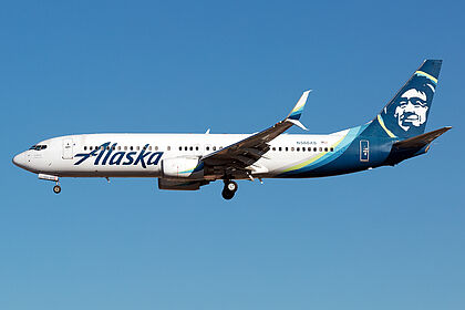 Unknown N588AS operated by Alaska