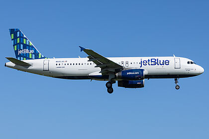 Unknown N593JB operated by JetBlue