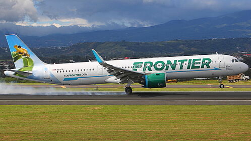 Unknown N611FR operated by Frontier