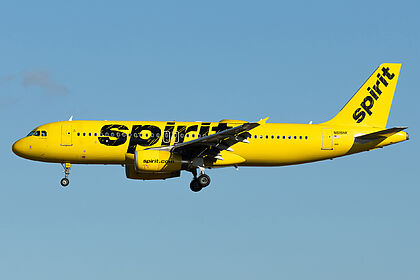 Airbus A320 N616NK operated by Spirit