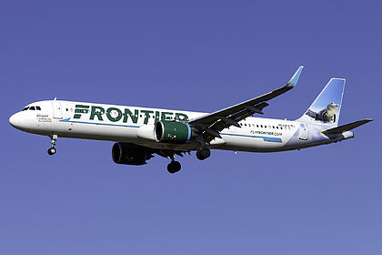 Airbus A321 NEO N629FR operated by Frontier