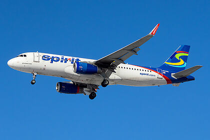 Airbus A320 N631NK operated by Spirit