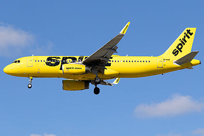 Unknown N641NK operated by Spirit