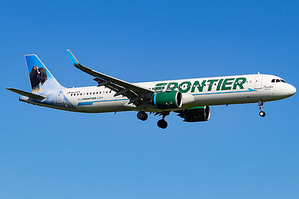 Airbus A321 NEO N645FR operated by Frontier