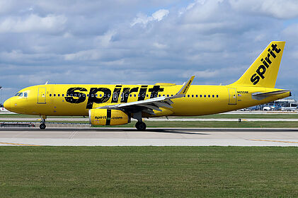 Airbus A320 N655NK operated by Spirit
