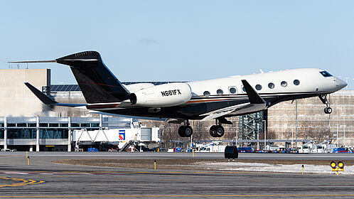 Gulfstream Aerospace G650 N661FX operated by Flexjet