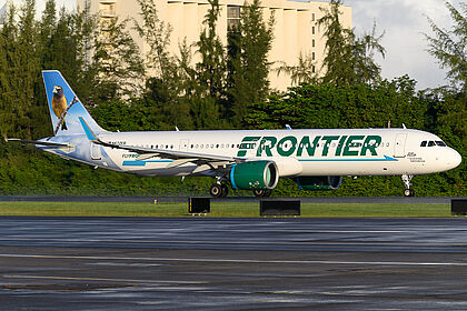 Unknown N672FR operated by Frontier