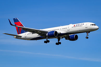 Boeing 757-200 N711ZX operated by Delta Air Lines