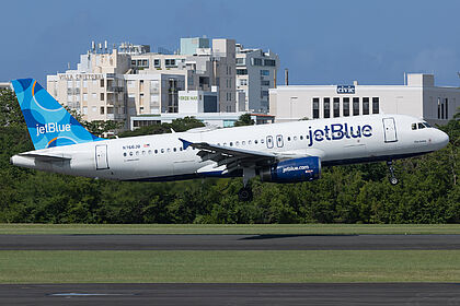 Airbus A320 N766JB operated by JetBlue