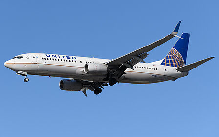 Unknown N77539 operated by United