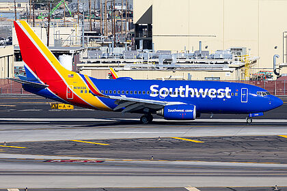 Unknown N7833A operated by Southwest