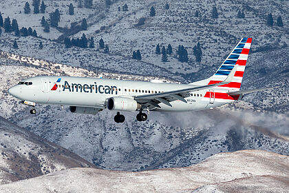 Boeing 737-800 N812NN operated by American