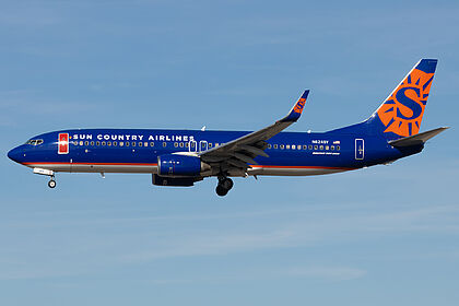 Unknown N824SY operated by Sun Country