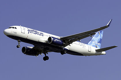 Unknown N827JB operated by JetBlue