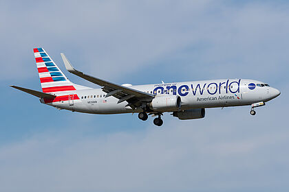 Boeing 737-800 N838NN operated by American