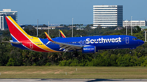 Unknown N8544Z operated by Southwest