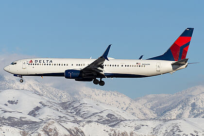 Boeing 737 N856DN operated by Delta Air Lines