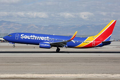 Unknown N8583Z operated by Southwest