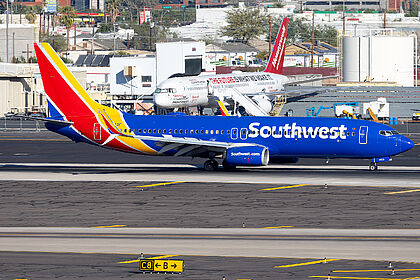 Unknown N8603F operated by Southwest