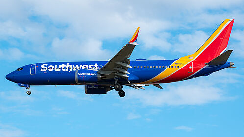 Boeing 737 MAX 8 N8826Q operated by Southwest