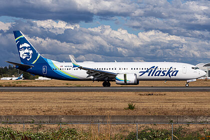 Unknown N912AK operated by Alaska