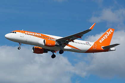 Airbus A320 OE-ICM operated by easyJet
