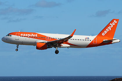 Airbus A320 OE-ICR operated by easyJet
