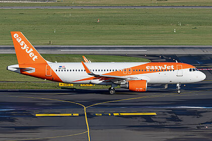 Airbus A320 OE-IJH operated by easyJet