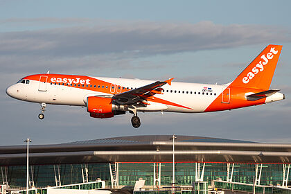 Airbus A320 OE-INP operated by easyJet