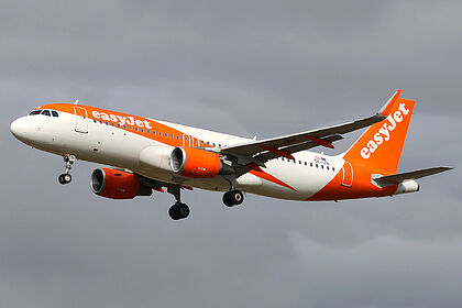 Unknown OE-IZN operated by easyJet
