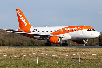 Airbus A319 OE-LKV operated by easyJet