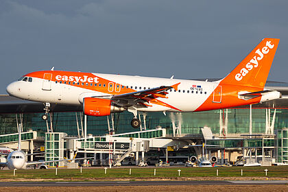 Airbus A319 OE-LQS operated by easyJet