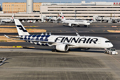 Airbus A350-900 OH-LWL operated by Finnair