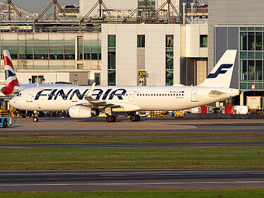 Airbus A321 OH-LZO operated by Finnair