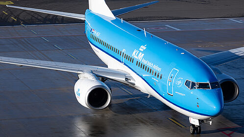Boeing 737 PH-BGF operated by KLM