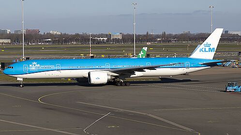 Unknown PH-BVN operated by KLM