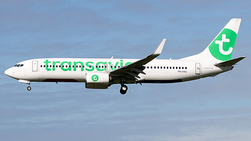 Boeing 737-800 (winglets) PH-HXE operated by Transavia
