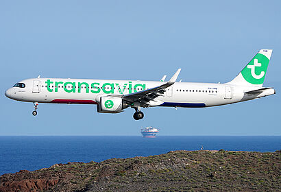 Airbus A320 PH-YHB operated by Transavia