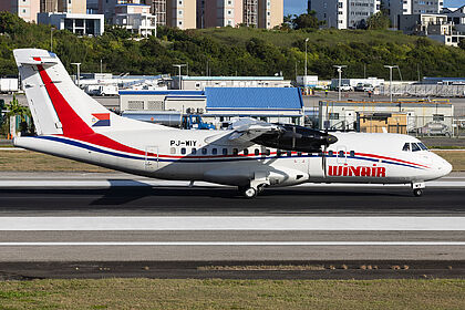 ATR 42-500 PJ-WIY operated by Winair